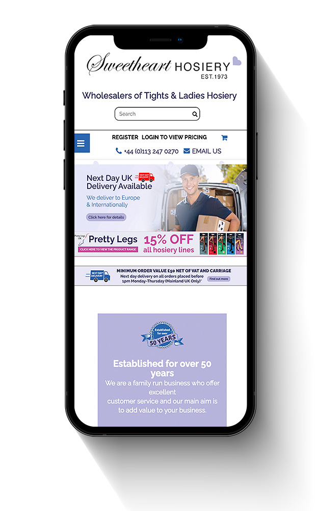 sweethearthosiery iphone