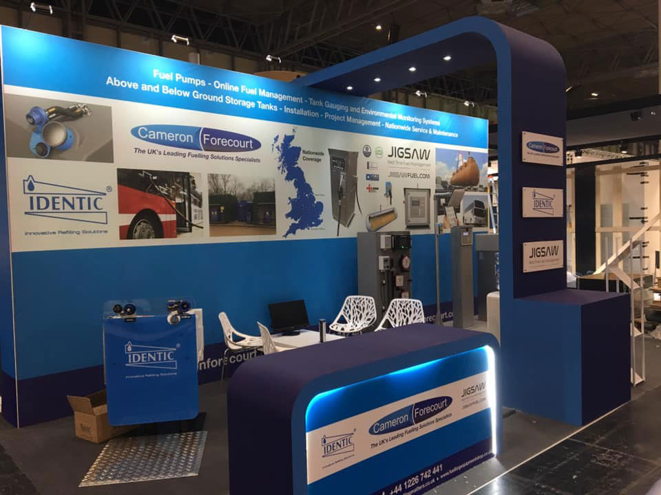 Cameron Forecourt Exhibition Graphics