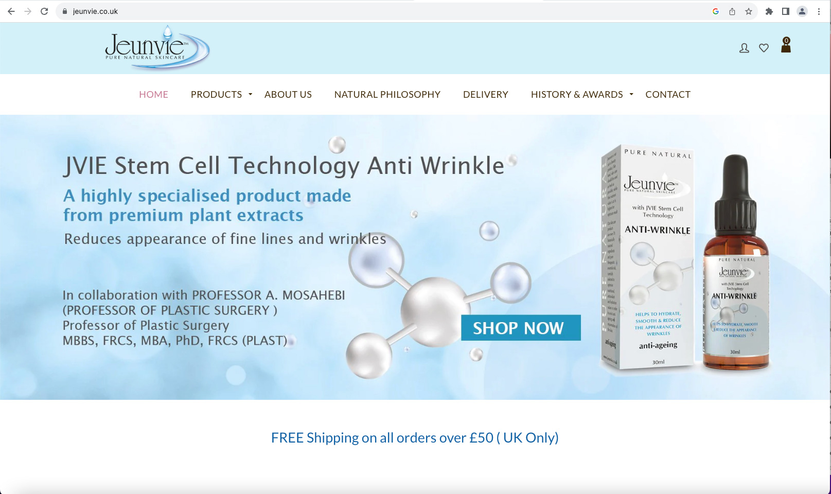 Jeunvie Organic Skincare